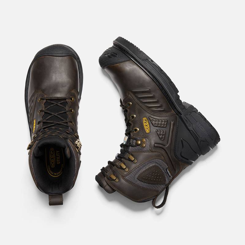 Keen CSA Philadelphia Internal Met Waterproof 8" Carbon-Fibre Toe Arbeitsschuhe Herren DE-12908 Casc